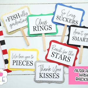 Graduation Candy Bar Labels, Graduation Party Decor, Grad Candy Bar, 2026 Decorations, Sweets Table Candy Buffet, Choose Your Colors! image 8