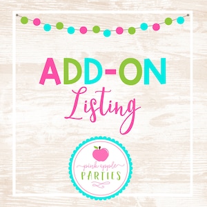 Add On Listing