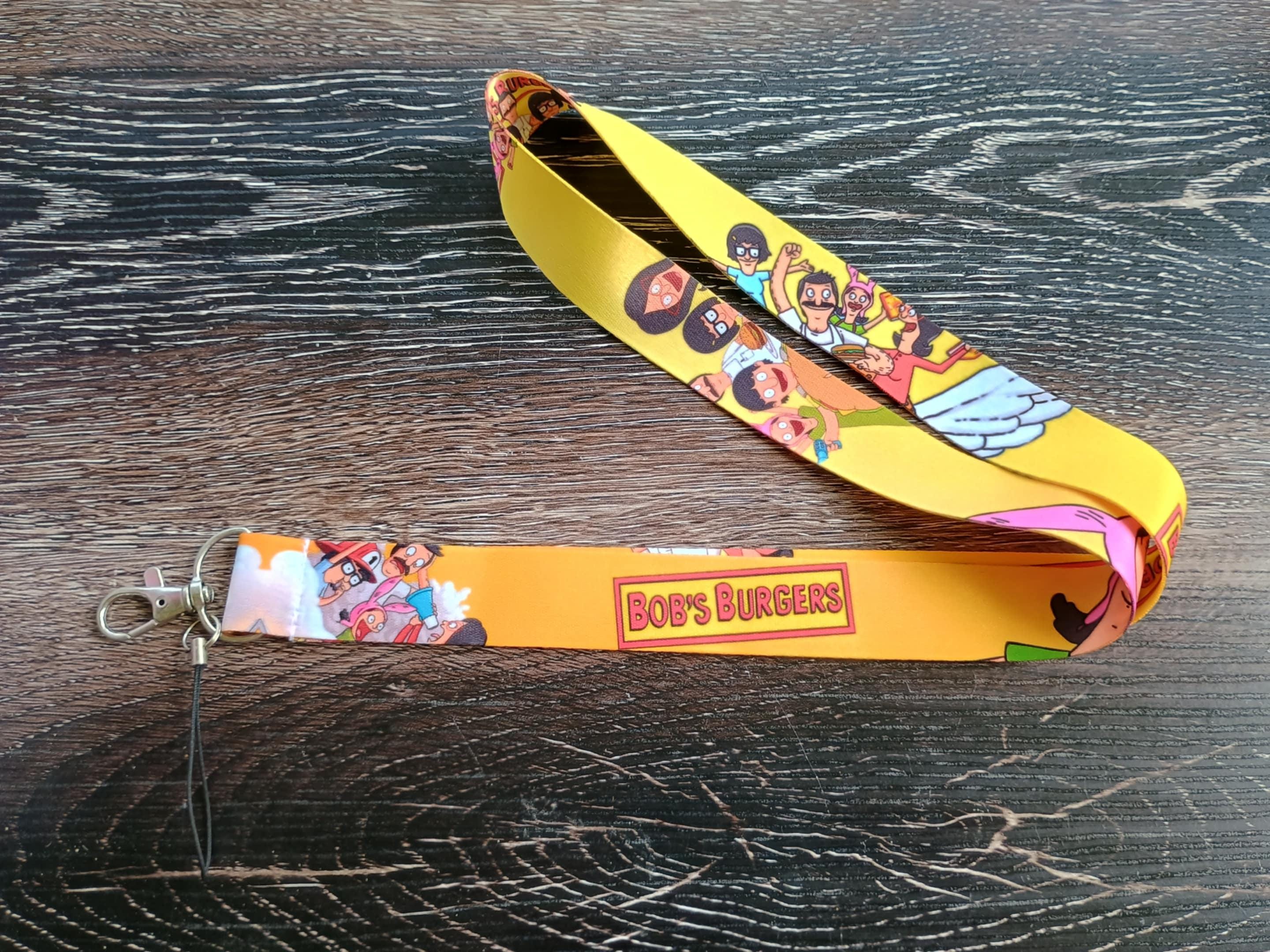 Bob's Burgers Badge Passholder Holder Lanyard