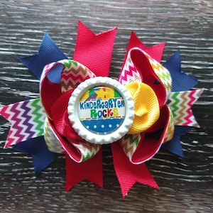Kindergarten School Hair Bow