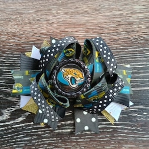Jacksonville Jaguars Hair Bow