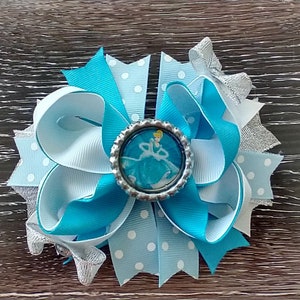 Cinderella Hair Bow Disney Princess