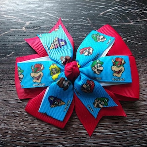Super Mario Hair Bow