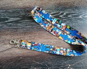 Doctor Who Badge Passholder Holder Lanyard