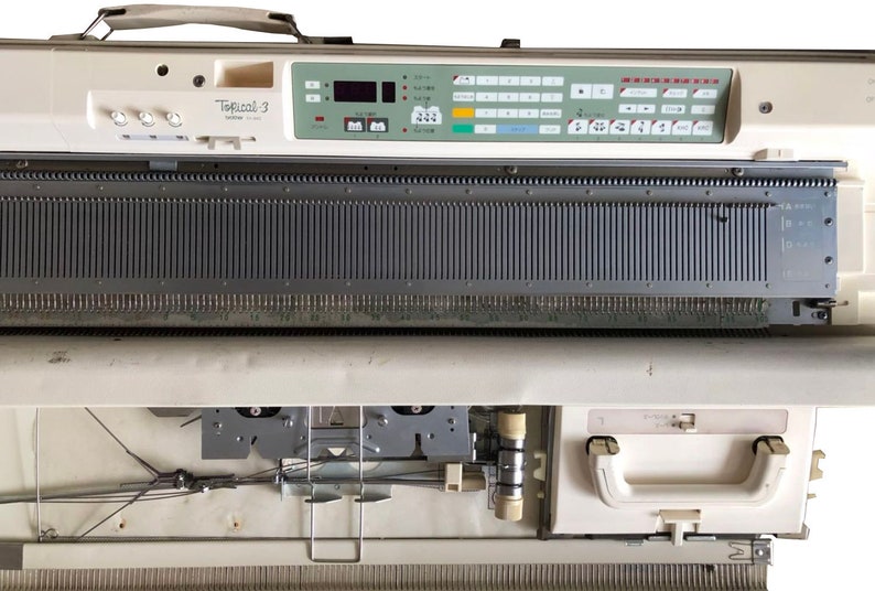 Brother Kh940 Electronic Computerized Topical 3 Knitting Machine