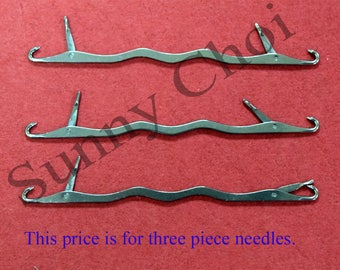 3 Pcs Double Latchet Tool/Seed Stitch Tool/Fix- It Tool knitting / Hand knitting