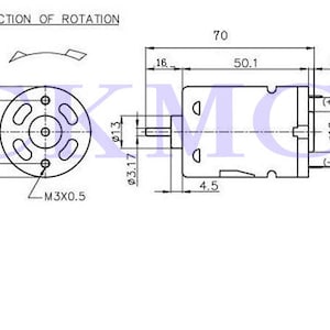 Brother Knitting Machine Garter Carriage Motor for KG88/89/93/95