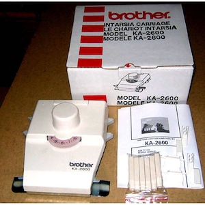 KA2600 Intarsia Carriage For Brother KH260 Knitting Machine