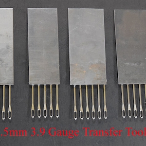 Nadel transfer tools (4.5.6.7) 6,5mm Chunky Gauge Brother Singer Silber Schilf Strickmaschine MK70 SA4E SK860 KH160 KR160