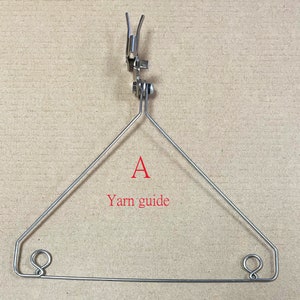 2 Colors Yarn Guide For Singer / Silver Reed Knitting Machine Yarn Tension Unit