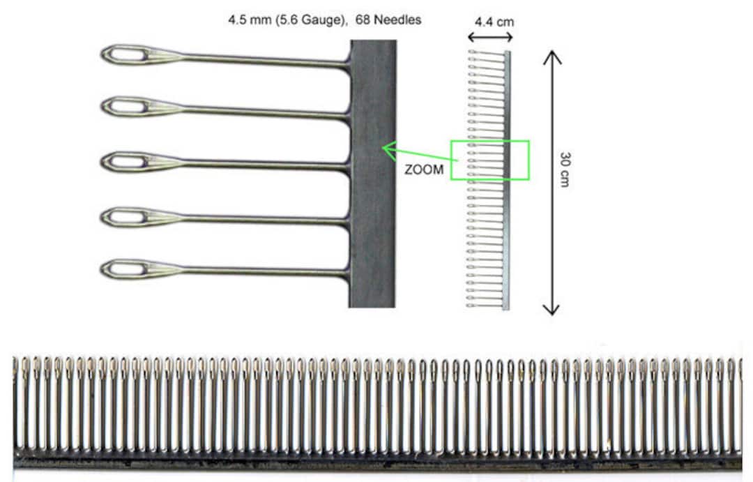 Garter Bar (3.5mm/4.5mm/6.5mm/9mm) for Brother /singer /silver Reed