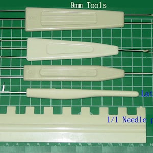 Tools for 9mm (2.8 gauge) Brother Knitting Machine