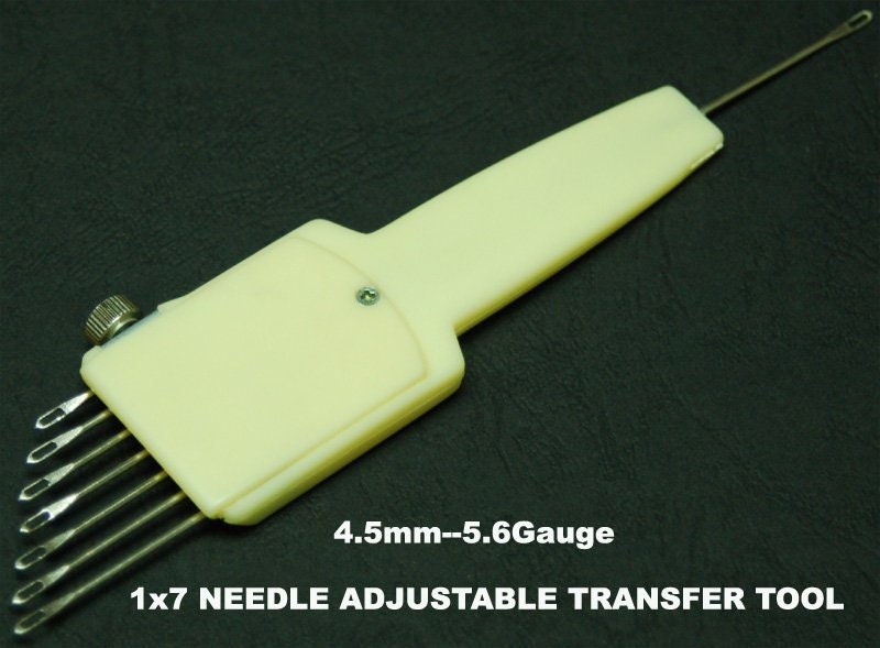 Adjustable KA084 1x7 Needle Transfer Tool Fit For Brother 4.5mm Knitting Machine 