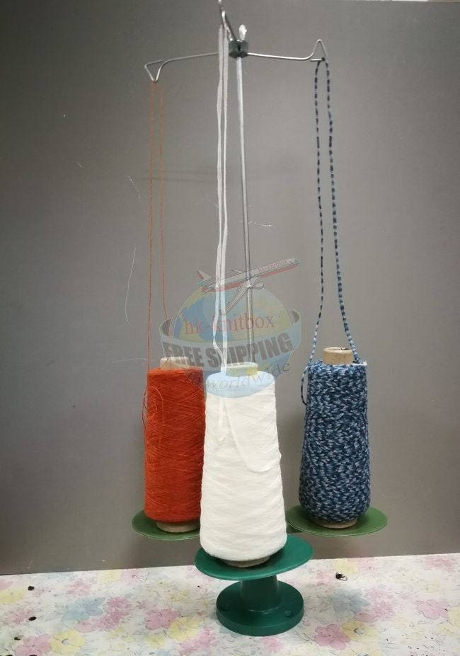 3 Cone Holder Yarn Wool Stand Dispenser For Yarn Ball Winder Etsy