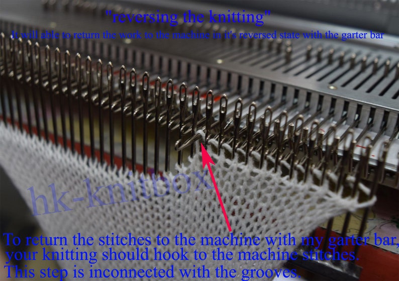 Porte-jarretelles 3,5 mm/4,5 mm/6,5 mm/9 mm pour machine à tricoter Brother/Singer/Silver Reed image 10