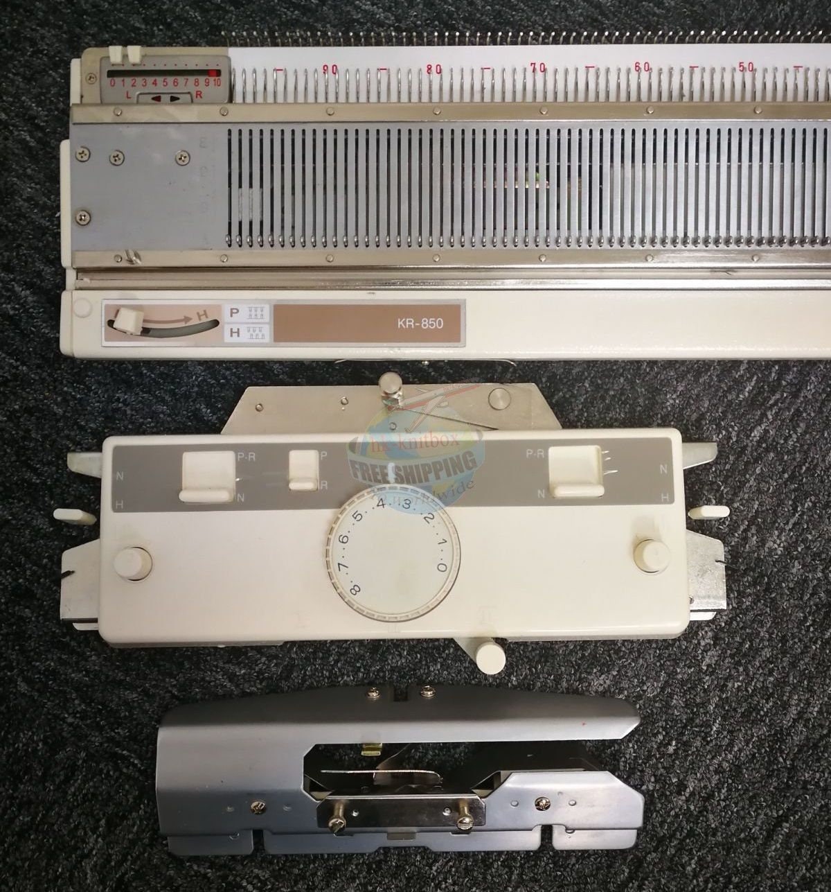 KR850 Ribbing Attachment Complete for Brother KH830 KH836 KH840