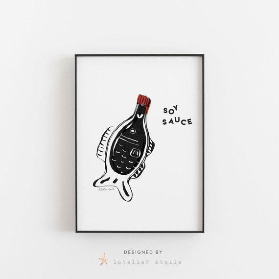 Soy Sauce Drawing
