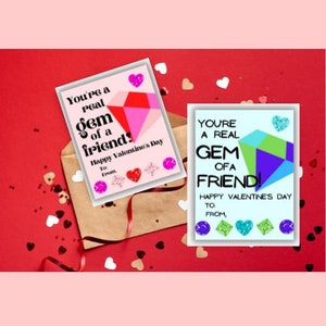 Afdrukbare Valentijnsdagkaarten voor hem, Valentijnsdagkaart voor vriend-vriendin