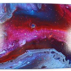 Crab Pulsar - Acrylic Pour Art