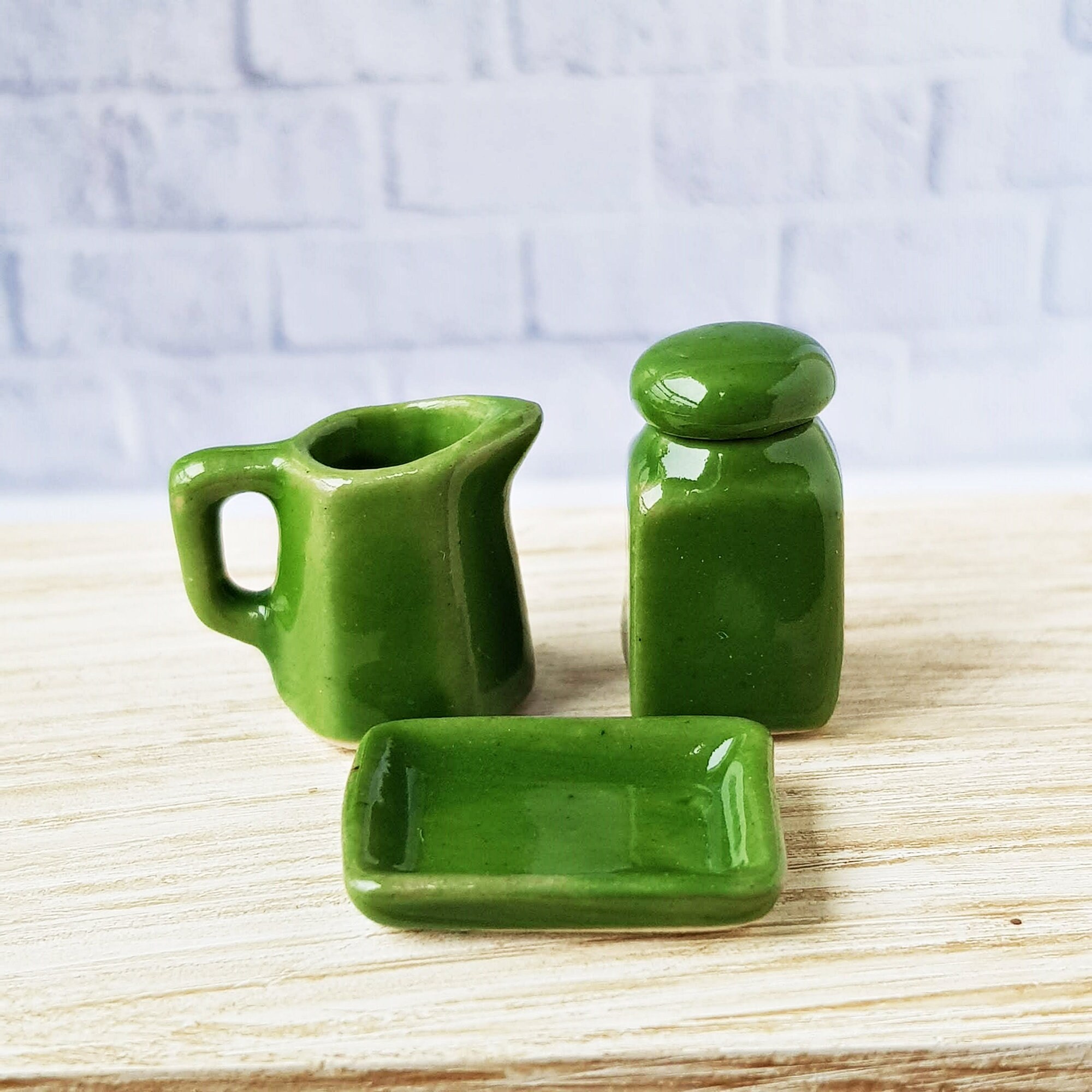 Dolls & Miniatures Mini Gifts Mug Handmade Ceramic Coffee Tea Cup Set Pitcher Kitchenware