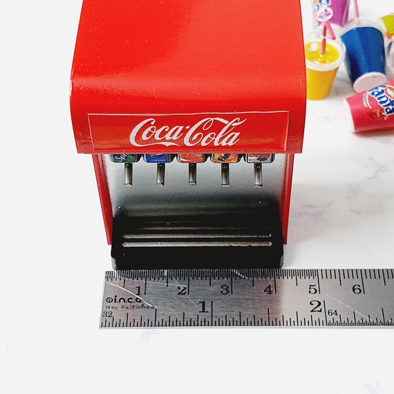 50pcs Coca Cola # Simulation von Mini Pop-Top-Dosen Cola Bier Kaffee Puppe  Haus Bjd Modell Miniatur Szene Stereo Ornamente