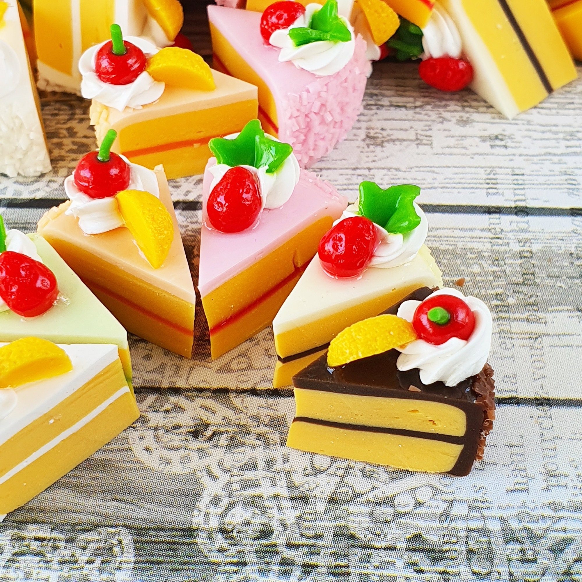Obst Zitrone Kuchen Miniatur Lebensmittel Modelle Puppenhaus Zubehör GwSPDE 