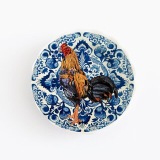 Set 6 Piatti In Ceramica Per Casa Delle Bambole - Scala 1:12 - Decorazione Parete