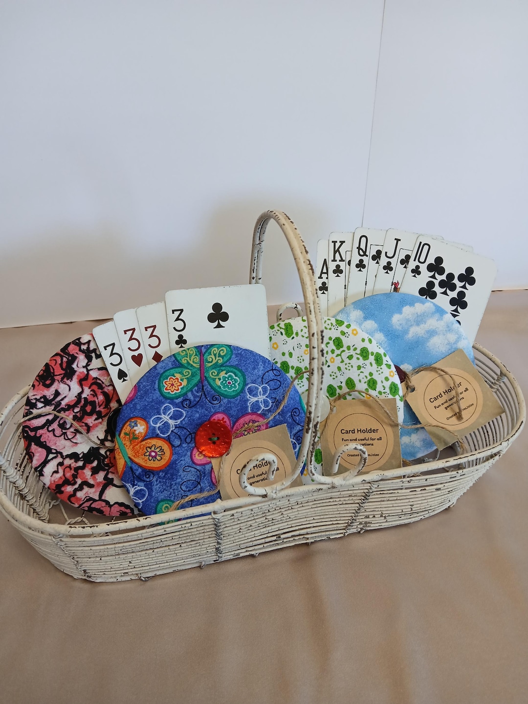 Soft Weighted Playing Card Holder | Adaptive Sewing Gift for Arthritis ...
