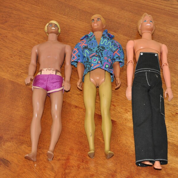 Ken Dolls by Mattel Vintage Collectible