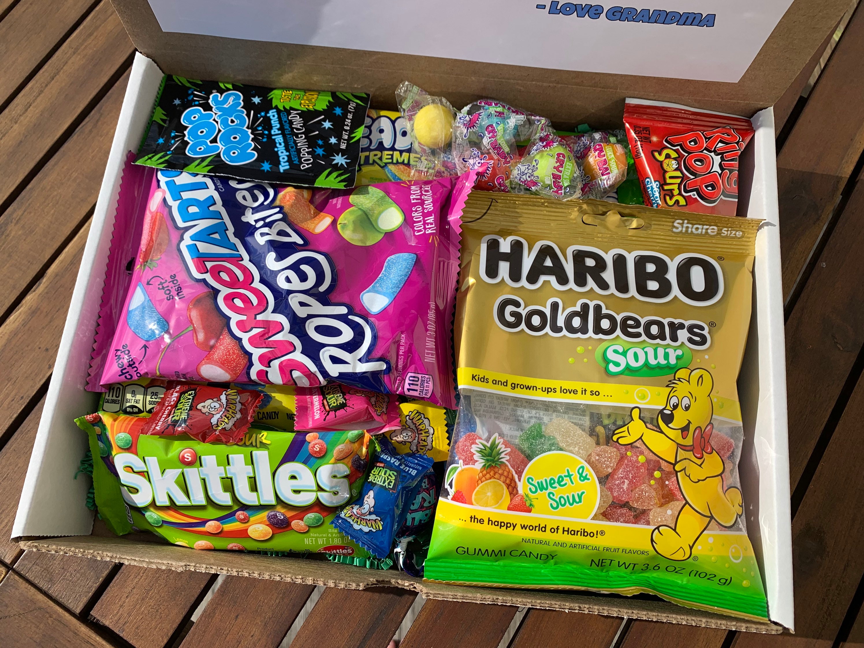 Sweet and Sour Candy Box Sweet and Sour Treat Box Sweet and Sour Gift  Package Sweet and Sour Goody Box Sour Candy Box Ships FAST 