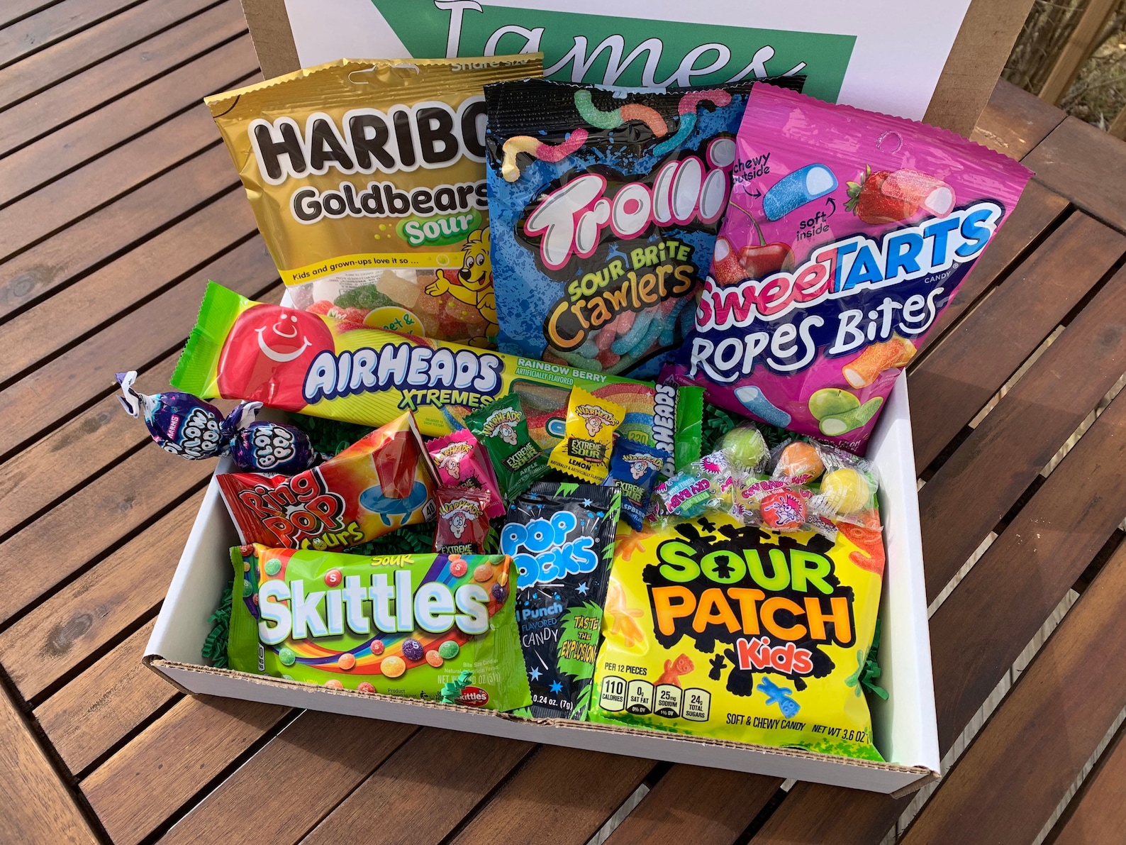 Sweet and Sour Candy Box Sweet and Sour Treat Box Sweet Etsy