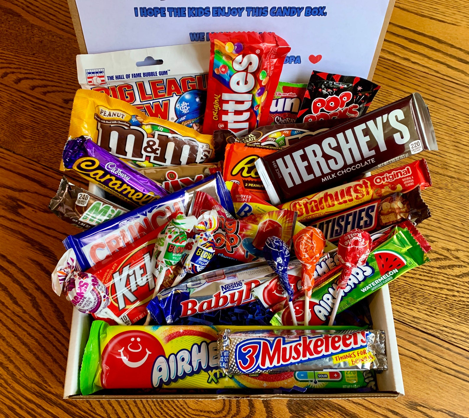 Assorted Candy & Chocolates Treat Box Assorted Candy and Etsy