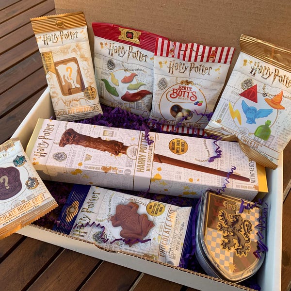 Caja de golosinas de Harry Potter