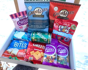 Made in Michigan Snack Box | Michigan Care Package | Michigan Gift Box | Michigan Quarantine Gift | Michigan Goody Box | Ships FAST!