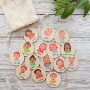 Story Stones, Emoções, Cartões de dicas de emoções, Regulação emocional, Suporte emocional, Cartões de sentimentos para crianças, Emoções infantis, Grandes sentimentos
