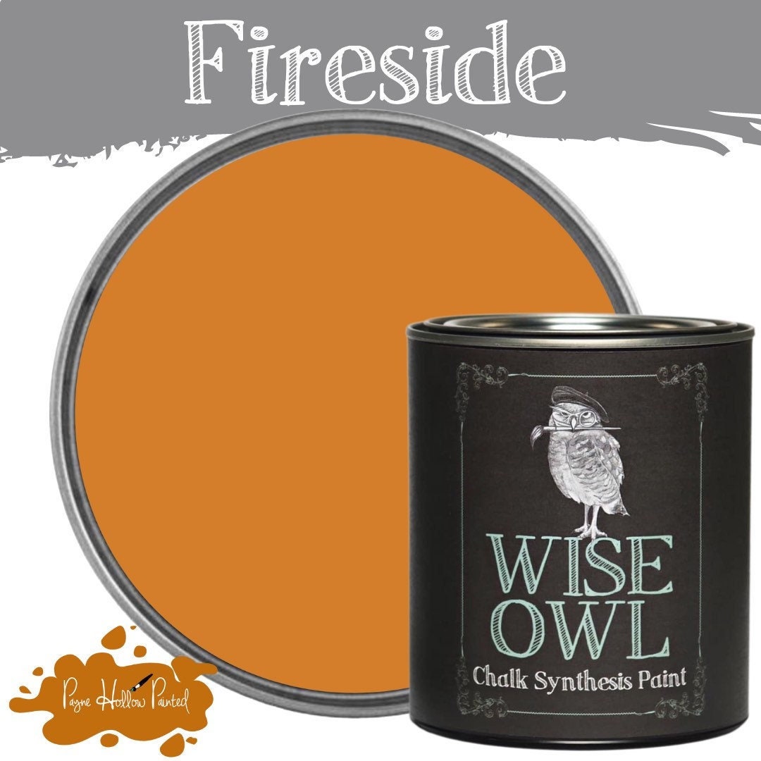 FIRESIDE Wise Owl Paint Chalk Synthesis Paint Mineral Etsy