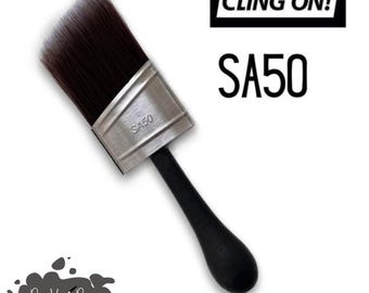 SA50 Shorty Paint Brush by CLING ON! • Angled Shorty Paint Brush • Furniture Painting • Chalk Paint • Premium Paint Brush