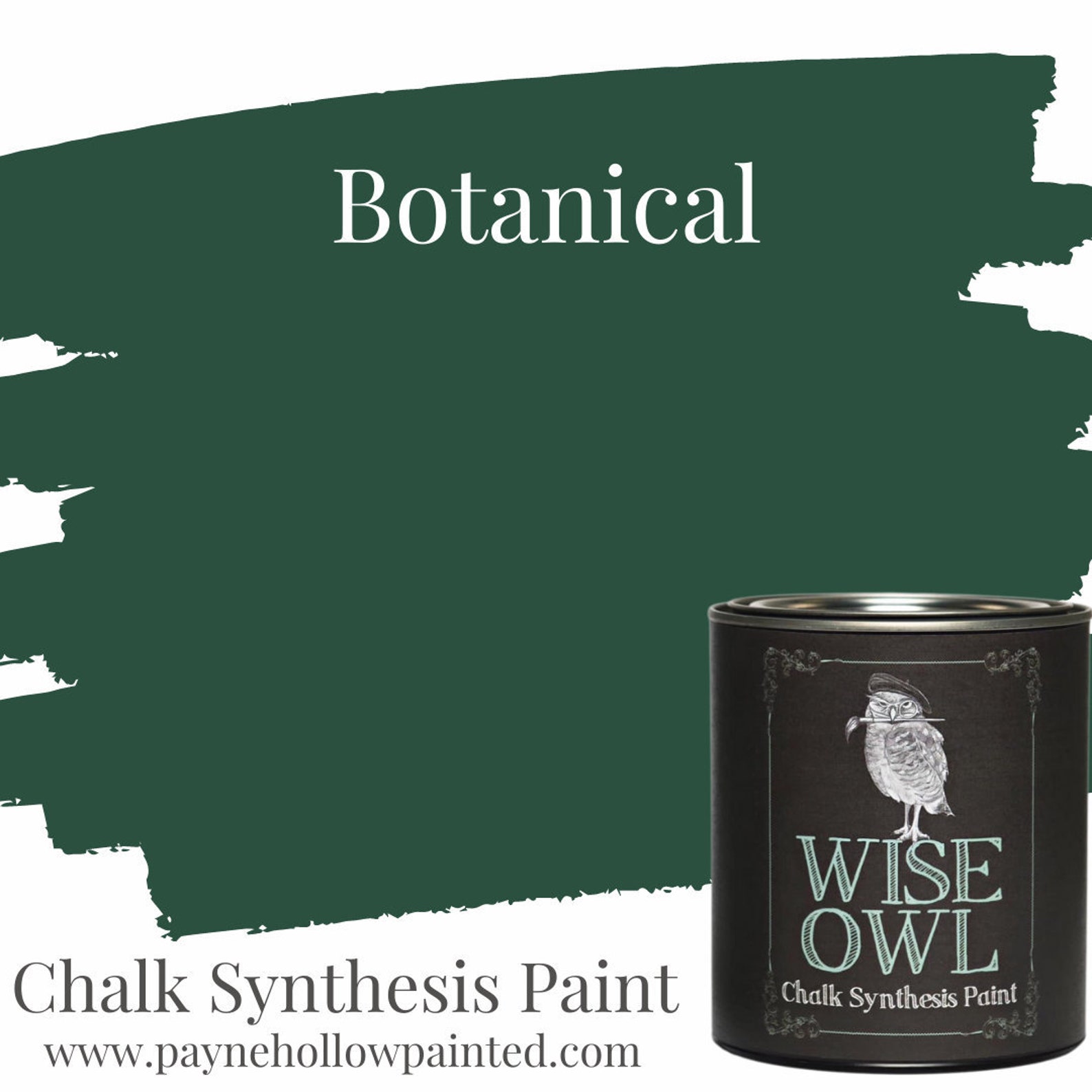 Wise Owl Chalk Synthesis Paint BOTANICAL Furniture Paint Etsy