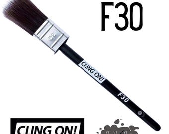 F30 Paint Brush by CLING ON! • Flat Paint Brush • Furniture Painting • Chalk Paint • Premium Paint Brush • Furniture Upcycling