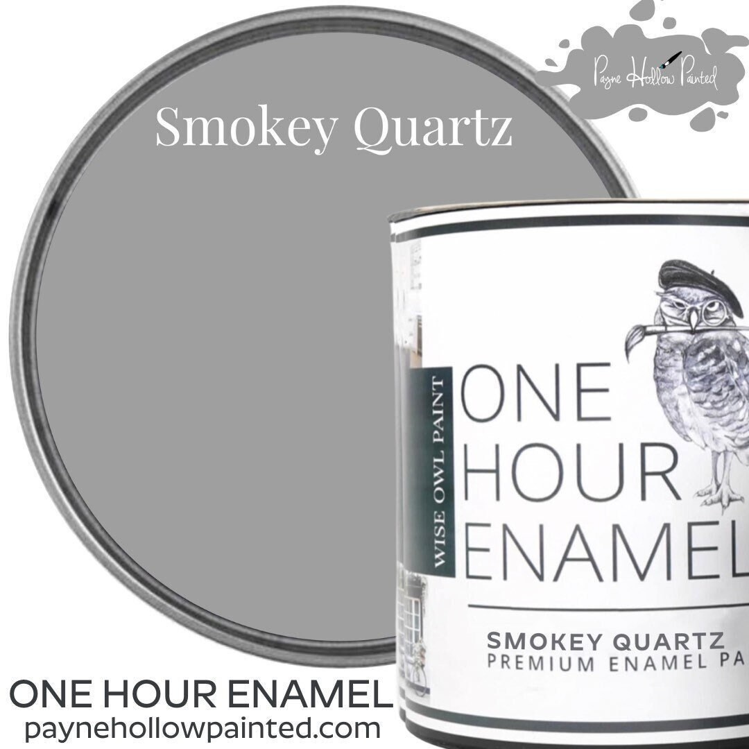 SMOKEY QUARTZ One Hour Enamel Paint Wise Owl Paint Etsy
