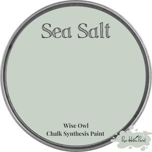 SEA SALT by Wise Owl Chalk Synthesis Paint Pint Quart - Etsy