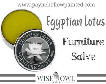 EGYPTIAN LOTUS Furniture Salve • Wise Owl Paint • Wise Owl Salve • Chalk Paint • Wise Owl Furniture Salve • Furniture Painting