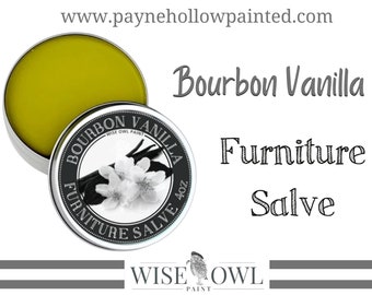 BOURBON VANILLA Furniture Salve • Wise Owl Paint • Wise Owl Salve • Chalk Paint • Wise Owl Furniture Salve • Furniture Painting