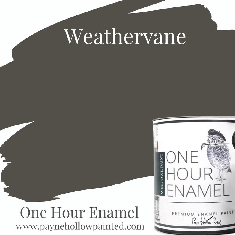 WEATHERVANE One Hour Enamel Paint Wise Owl Paint Etsy