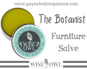 THE BOTANIST Furniture Salve • Wise Owl Paint • Wise Owl Salve • Chalk Paint • Wise Owl Furniture Salve • Furniture Painting