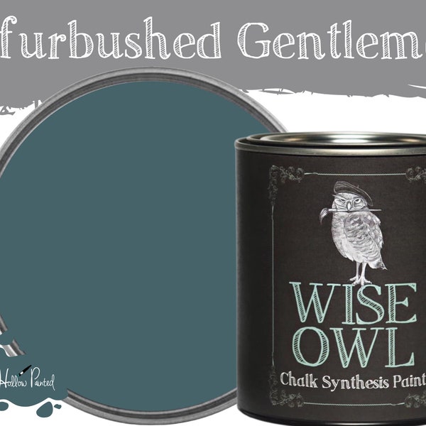 REFURBISHED GENTLEMAN • Wise Owl Paint • Chalk Synthesis Paint • Mineral Paint • Upcycled Furniture • Chalk Style Paint