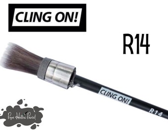 CLING ON R14 Paint Brush • Round Paint Brush • Furniture Painting • Chalk Paint • Paintbrush