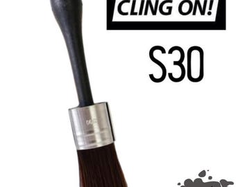 S30 Shorty Paint Brush by CLING ON! • Furniture Painting • Chalk Paint • Premium Paint Brush • Furniture Upcycling