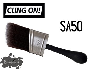 CLING ON SA50 Shorty Paint Brush • Angled Shorty Paint Brush • Furniture Painting • Chalk Paint • Paintbrush