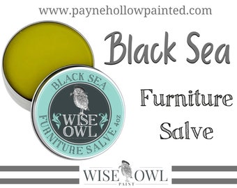 BLACK SEA Furniture Salve • Wise Owl Paint • Wise Owl Salve • Chalk Paint • Wise Owl Furniture Salve • Furniture Painting